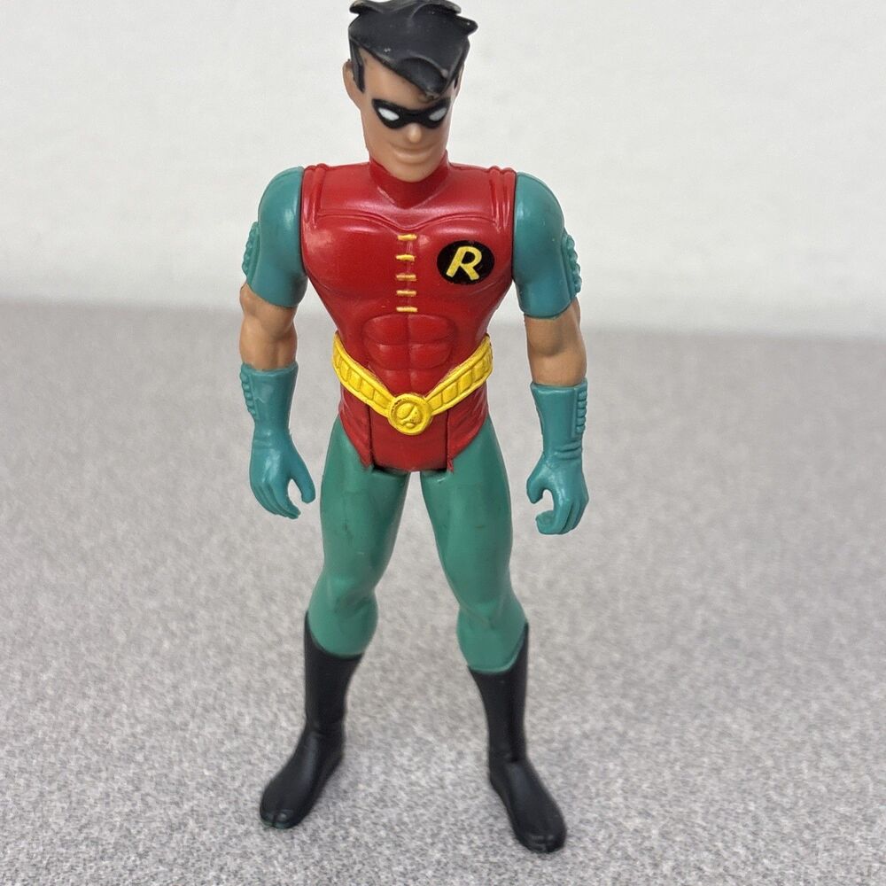 Vintage 1993 DC Comics Kenner Robin Action Figure 4.5 in. Batman Series‎